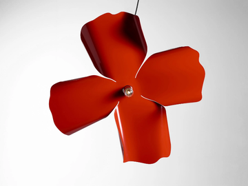 PAPAVERO RAGGIANTE - Metal pendant lamp by Opinion Ciatti - view 3